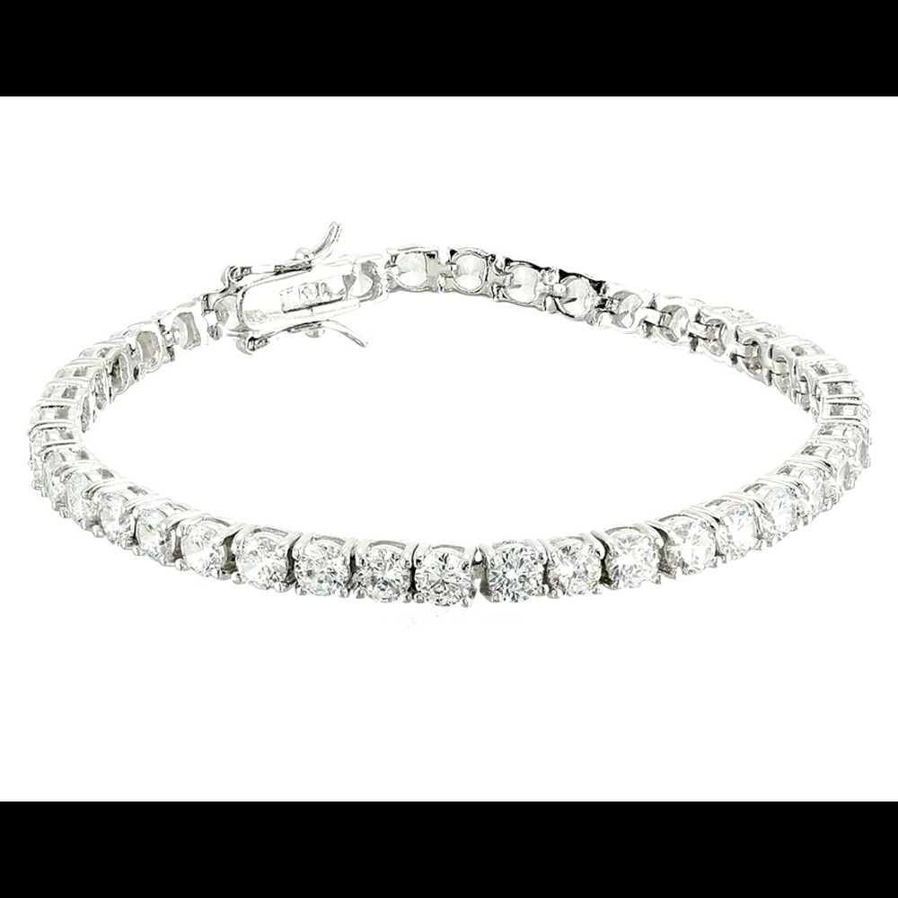 CZ Tennis Bracelet By Kenneth Jay Lane